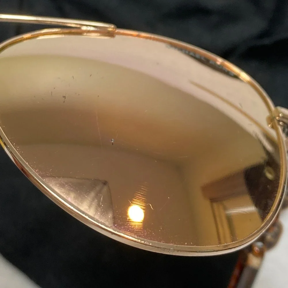 Michael Kors MK1015 Pandora Aviator Sunglasses Rose Gold Mirror Lens 1130R1 58mm - Picture 2 of 14